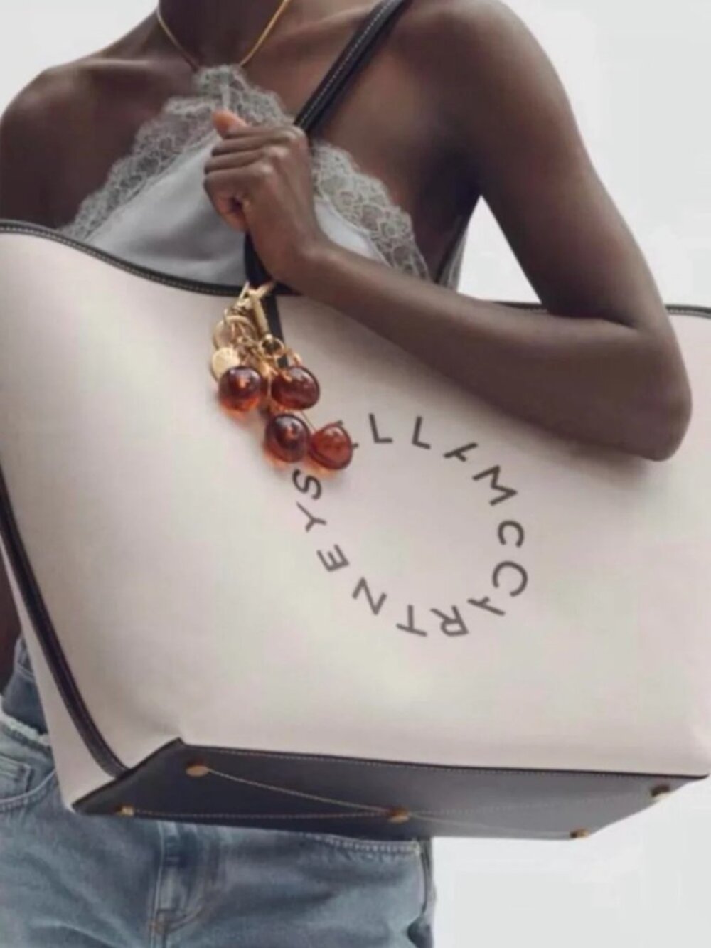 STELLA MCCARTNEY x H&M Large Canvas Tote Bag - Sold Out Online - NWT - Picture 10 of 16
